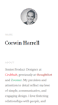Mobile Screenshot of corwinharrell.com